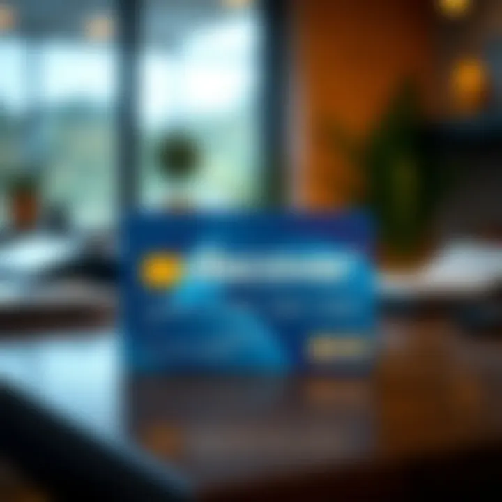 Visual representation of Discover Card savings account features