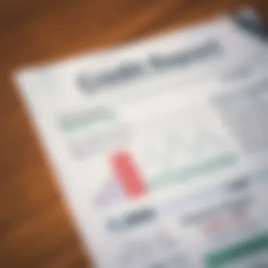 Illustration of a credit report showing positive payment history