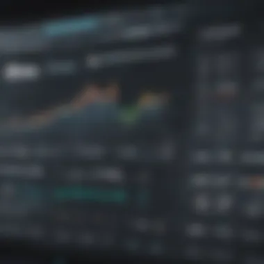 User Interface of Financial Analysis Tool User interface screenshot of a popular free financial analysis tool