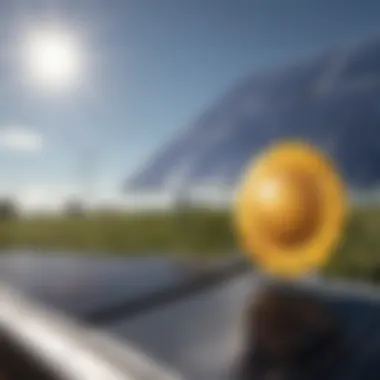 Technological Advancements in Solar Energy Innovative solar technology in a modern setting