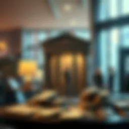 Artistic representation of financial independence