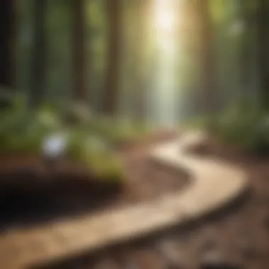Navigating Financial Choices with Credit Awareness Pathway illustrating smart financial decisions