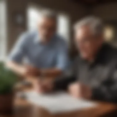 Exploring Retirement Options A thoughtful educator reviewing retirement options