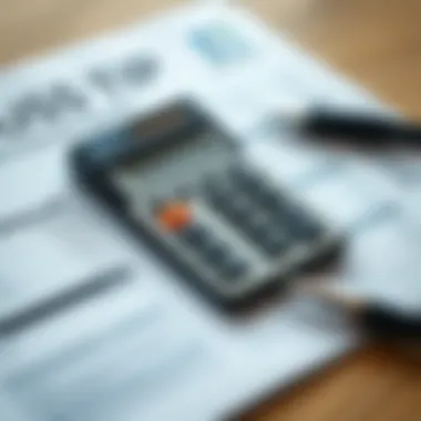 Maximizing Financial Benefits from Donations A calculator and financial documents