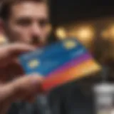 Visual representation of credit card debt reduction techniques