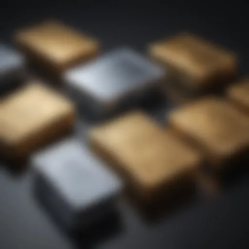 Illustration of different types of crypto wallets.