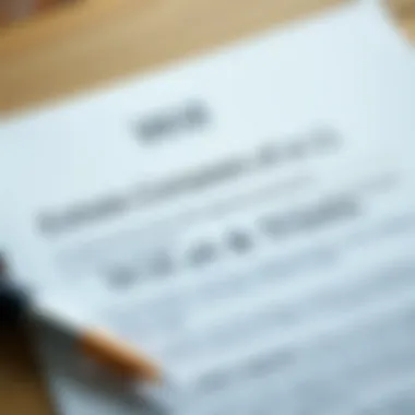 Key Components of a Will Visual representation of a will document with key components